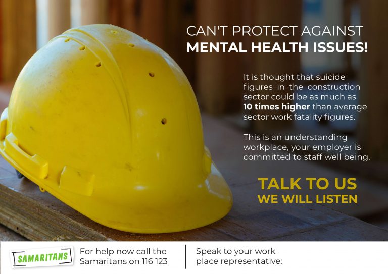 Free Mental Health Poster | Construction Industry