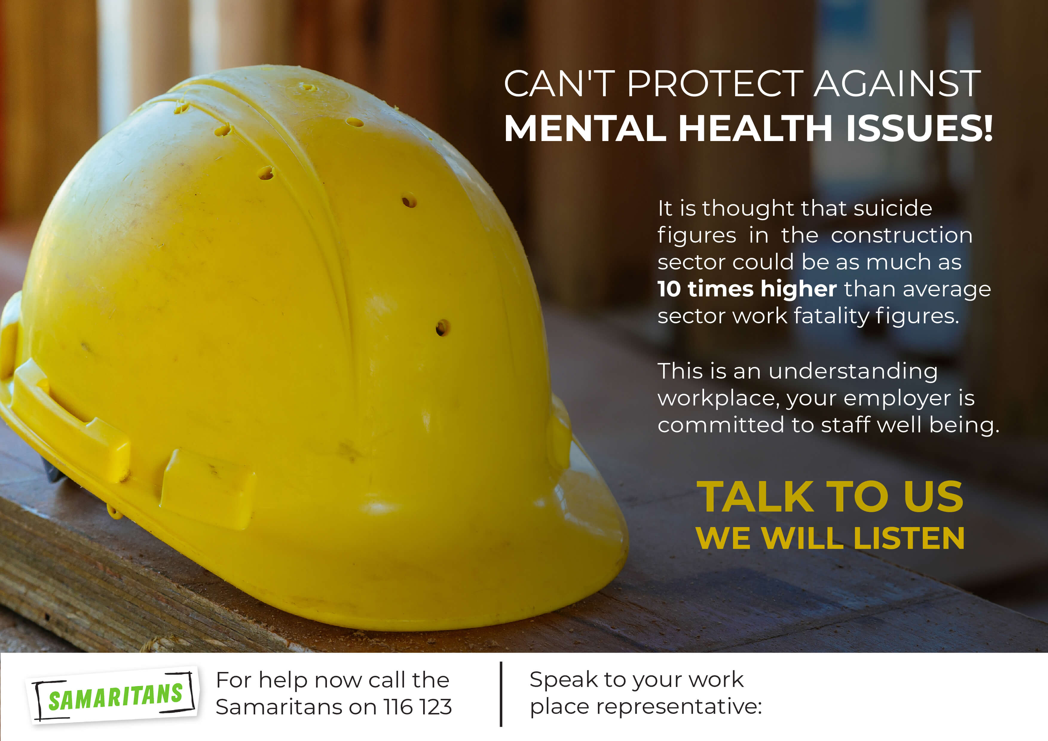 mental Health and safety poster